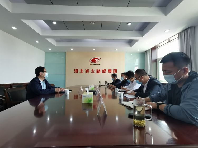 市交投集團黨委委員、副總經(jīng)理朱波蒞臨光太集團調研指導疫情防控和安全生產(chǎn)工作