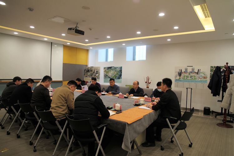 市交投集團黨委副書(shū)記、總經(jīng)理霍耀彬蒞臨樞紐公司調研2023年工作謀劃